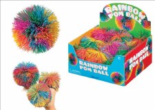 Rainbow Pom Pom Ball
