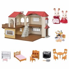 Calico Critters Red Roof Country Home Gift Set