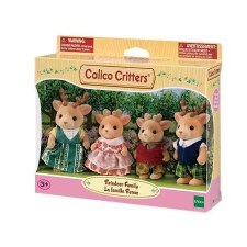 Calico Critters Reindeer Family Four Figures