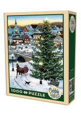 Cobble Hill 1000pc Village Tree