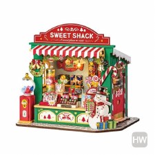 Rolife Diy Minature House Christmas Candy Stand