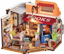 Rolife Diy Miniature House Corner Bookstore