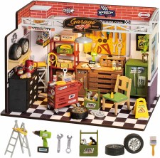 Rolife Diy Miniature House Garage Workshop