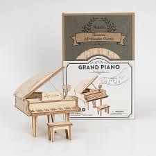 Rolife 3d Wooden Puzzle Grand Piano