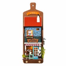 Rolife Diy Miniature Wall Hanging Aroma Toast Lab