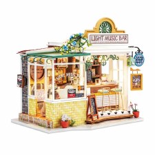 Rolife Diy Miniature House Light Music Bar