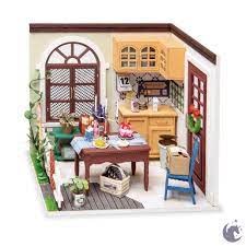 Rolife Diy Miniature House Wonderful Life Mrs Charlies Dining Room