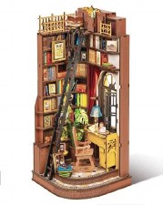Rolife Book Nook Silent Corner Study