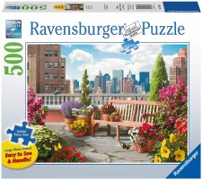 Ravensburger 500pc Lrg Format Rooftop Garden