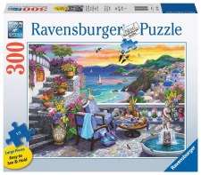 Ravensburger 300pc Lrg Format Santorini Sunset