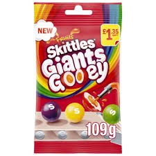 Skittles Giants Gooey Peg Bag Uk