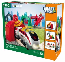 Brio Smart Engine Set With Action Tunnel 33873