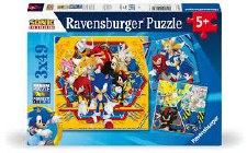 Ravensburger 3x49pc Sonic The Hedgehog