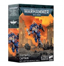Warhammer 40k Space Marines Captain With Jump Pack & Relic Shield