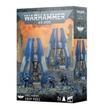 Warhammer 40k Space Marines Drop Pods