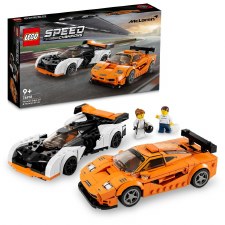 Lego Speed Champions Mclaren Solus Gt & Maclaren F1 Lm 76918