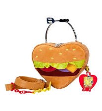 Loungefly Spongebob Krabby Patty Crossbody Bag