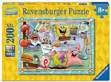 Ravensburger 200xxl Sponge Bob New Adventures In Bikini