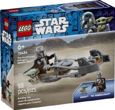Lego Star Wars The Mandalorian & Grogus Speeder Bike 75436