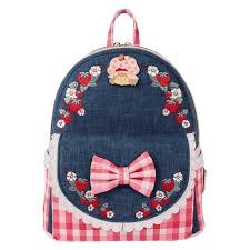 Loungefly Strawberry Shortcake Denim Backpack