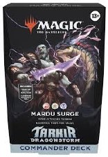 Magic The Gathering Tarkir Dragonstorm Commander Deck Mardu Surge