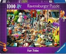 Ravensburger 1000pc The Dog Walker Dean Macadam