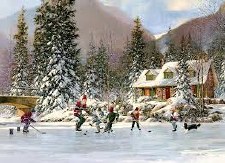 Cobble Hill 35pc Tray Hockey Pond