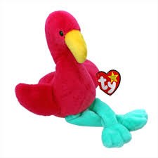 Ty Beanie Babies Fraya Flamingo