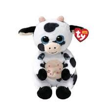 Ty Beanie Bellies Herdly Cow Small