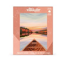 Villager 500 Piece Canoeing At Dawn
