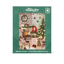 Villager 1000pc Cottage Christmas