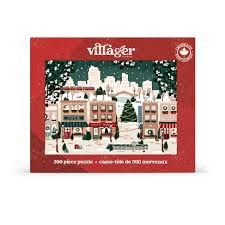Villager 500pc Small Town Holiday