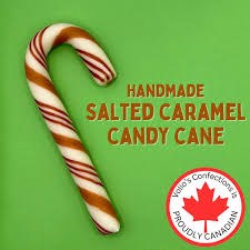 Volios Handmade Candy Cane Salted Caramel