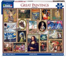 White Mountain 1000pc Great Paintings