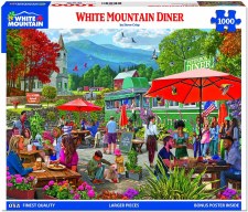 White Mountain 1000pc White Mountain Diner