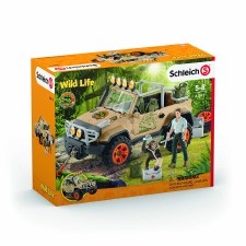 Schleich Wild Life 4x4 Vehicle With Winch & Accessories