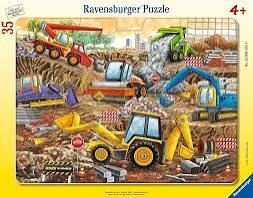 Ravensburger 25pc Tray Puzzle Working Hard