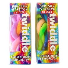 Twiddle Squish And Stretch Tie Dye Assorted
