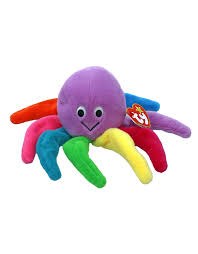 Ty Beanie Babies Blinky Octopus