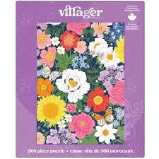 Villager 500 Piece Midnight Blooms