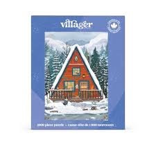 Villager 1000pc Midwinter Retreat