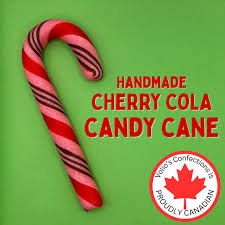 Volios Handmade Candy Cane Cherry Cola