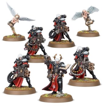 Warhammer 40k Adepta Sororitas Retributor Squad 52-25