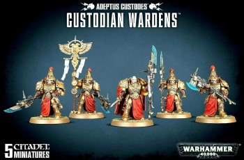 Warhammer 40k Adeptus Custodes Custodian Warriors 01-11