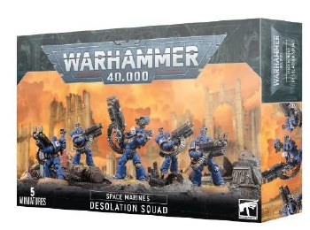 Warhammer 40k Space Marines Desolation Squad 48-74