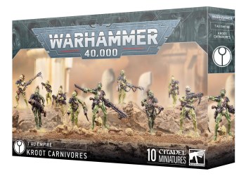 Warhammer 40k Tau Empire Kroot Carnivores 56-48