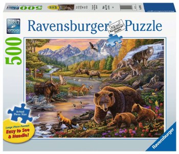 Ravensburger 500pc Lrg Wilderness 167906