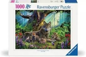 Ravensburger 1000pc Wolves In The Forest