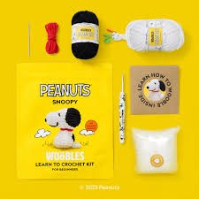 The Woobles Learn To Crochet Peanuts Snoopy