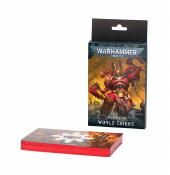 Warhammer 40k World Eaters Datasheet Cards